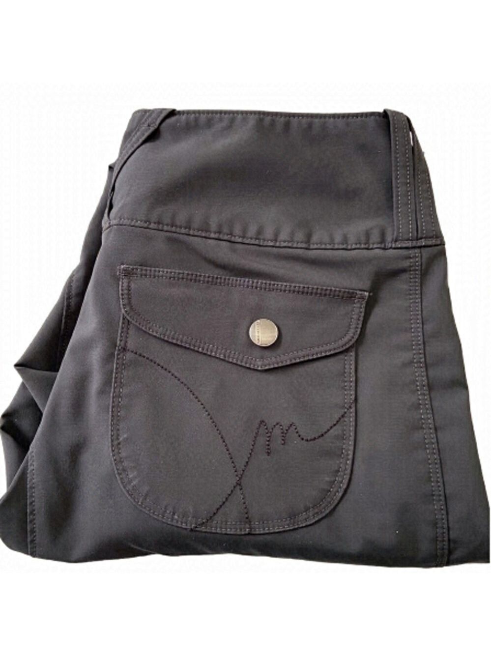 Merrell aeroblock trousers stretch pants 6 grey charcoal adventure-ready hicking